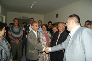 Gifts handover to the beneficiaries (Kapan, 25.05.2011)
