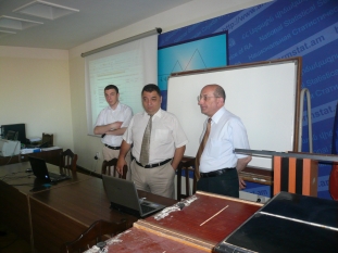 Narek Sahakyan, Vahe Mambreyan, Stepan Mnatsakanyan (Head of NSS) (Yerevan, 25.06.2010)