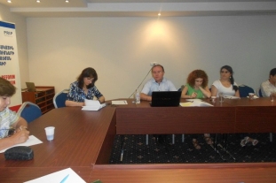 Discussion of initial results of the survey with Working Group (Yerevan, 08.07.2015.)