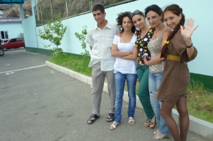 Our team members - Davit, Seda, Stella, Anush, Lilit