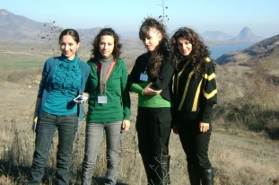 Our team members - Lilit, Seda, Araksya, Garuna