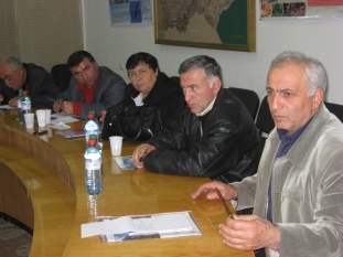 Project kick-off meeting and discussion in Ijevan (23.11.2009) 