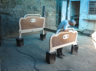 Wood processing workshop