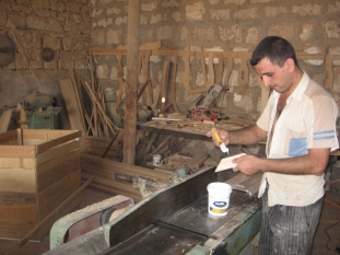 Wood processing workshop