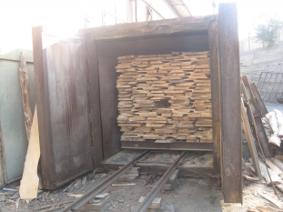 Wood processing workshop