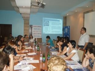 Awareness raising event in Yeghegnadzor  (27.07.2012)
