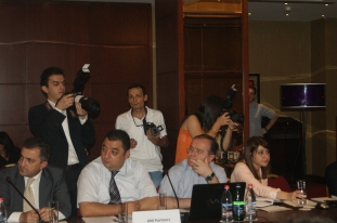 Artak Ghazaryan (USAID PALM Program), Vahe Mambreyan, Vardan Aghbalyan, Sona Lalayan (CBA)