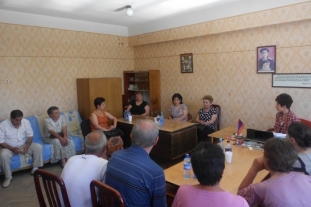 Focus Group Discussions, Hrazdan 10.07.2015.