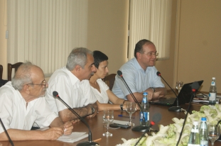 Public awareness discussion on food safety social survey in SSFS office (Yerevan, 17.07.2015.)