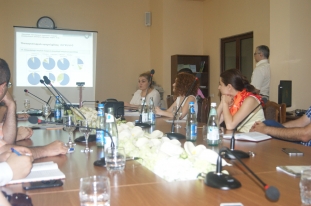 Public awareness discussion on food safety social survey in SSFS office (Yerevan, 17.07.2015.)