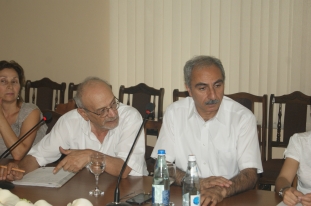 Armen Poghosyan (Consumers Association), Karen Chilingaryan (Consumers Consulting Center)