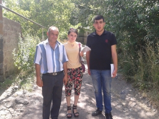 Armine, Lazr: Pilot survey in Artashavan